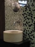 Glass Backsplash Tiles for Bathroom by Old Castle Home Design Center