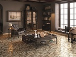 Mosaic Floor Tile Design by Old Castle Home Design Center