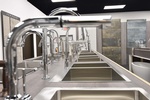 Kitchen Sink Faucets Collection at Old Castle Home Design Center Showroom in Atlanta