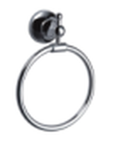 Buy Chrome Finished Towel Ring Burlington at Handle This