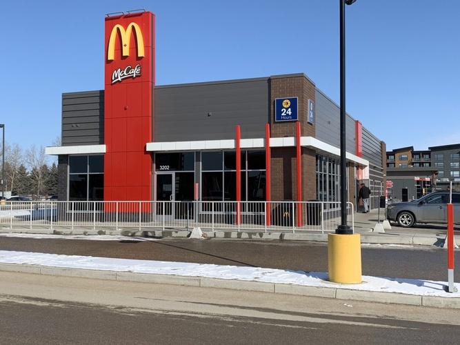 Past Project for McCafe by Commercial Electrical Contractor Saskatoon at Kadco Electric Inc 