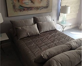 Upholstered Bed by Nesco Upholstery and Design