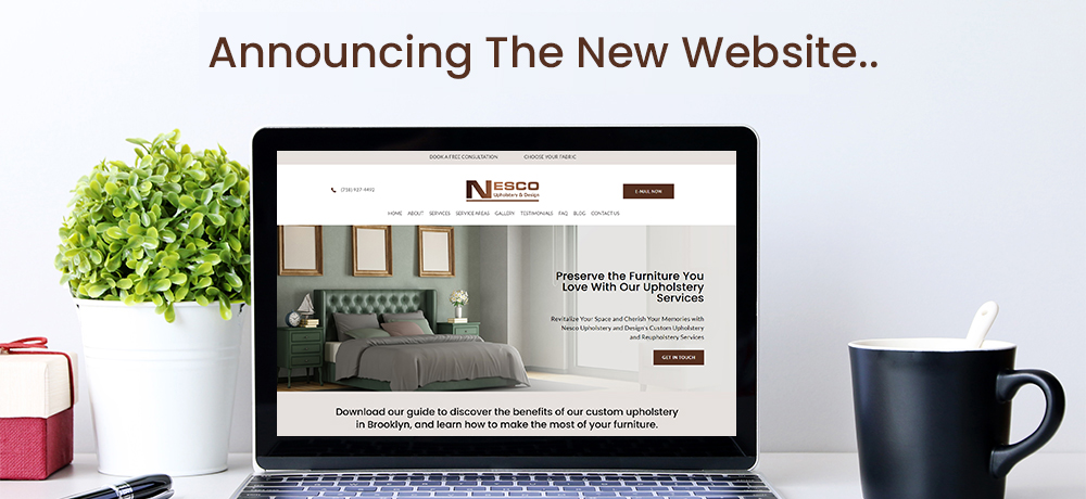 Announcing The New Website - Nesco Upholstery and Design