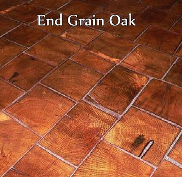 End Grain Oak Character Hardwood Flooring Installation by  Al Havner and Sons Hardwood Flooring
