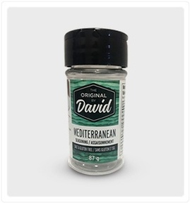 The Original by David Inc. Mediterranean Seasoning - Salt Free Food Products 