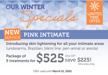Winter Specials 2021 Pink Intimate
