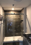 Shower Room with Glass Door - Bathroom Interior Design Walden by INTERIORS by NICOLE