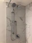 Shower Room with Shower Head - Bathroom Interior Design Services by Walden Interior Decorator