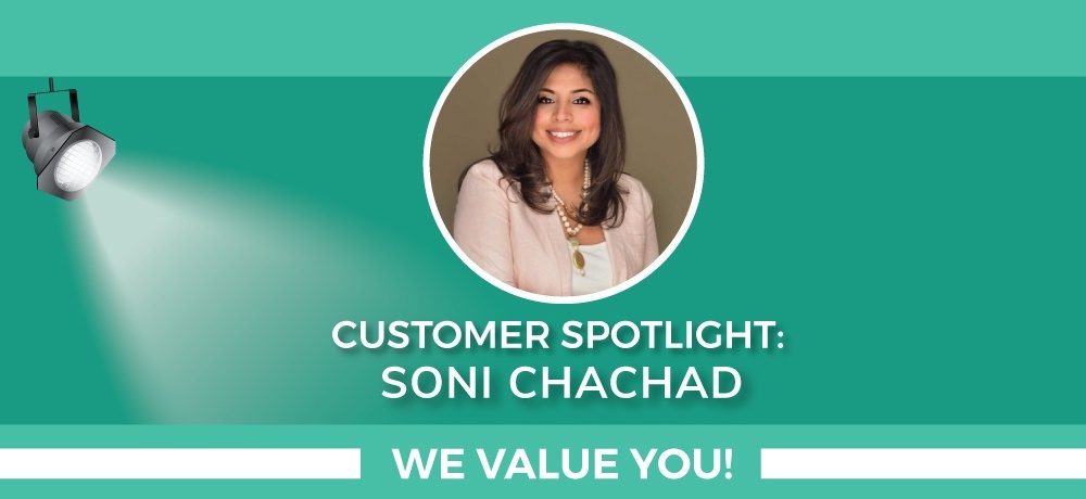 Customer Spotlight - Soni Chachad