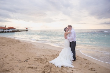Christine and James Destination Wedding at Jewel Runaway Bay, Jamaica by My Wedding Away