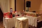 Refreshments table decked up by Expert Event Planners at Houston Event Planning