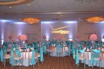Quinceañera Table setting with intricate design and details done by Houston Event Planning