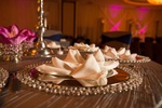 Beautiful Wedding table setting with elegant table pieces done by Houston Event Planning