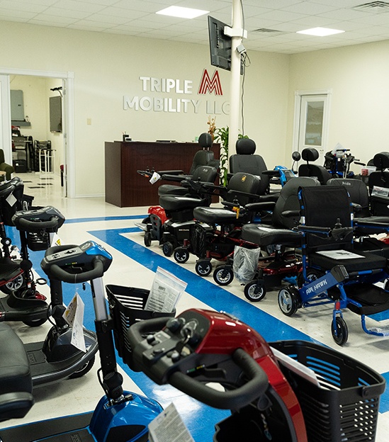 Discover the Perfect Mobility Solution at our Vast Showroom