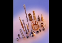 A display of drill bits and other drill attachments - Joe Robbins Photography 