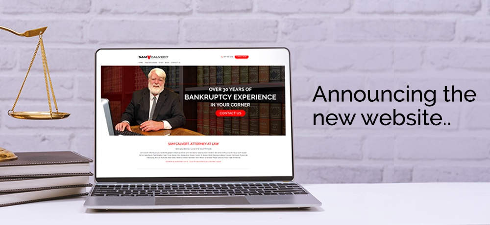 Announcing the New Website - Blog by Sam Calvert, Attorney at Law