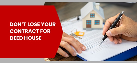 Don’t lose your contract for deed house