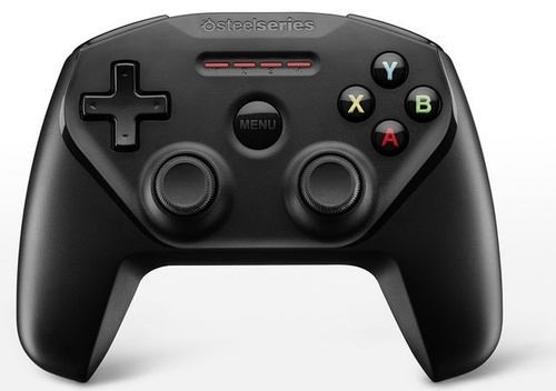 Black Steelseries Wireless Game Controller - Wave Connects