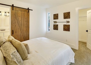 Small Bedroom Interior Design by Poetically Featured Properties - Interior Decorator Seattle