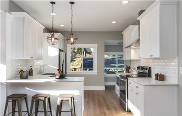 Modern Kitchen Design by Poetically Featured Properties - Interior Decorator Seattle WA