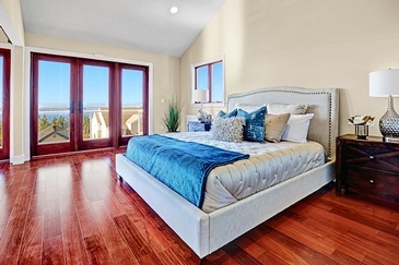 Transitional Bedroom Design by Poetically Featured Properties