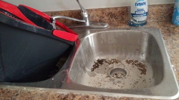 Dirty Kitchen Sink - Cleaning Services Brooklyn by Fresh and Shiny
