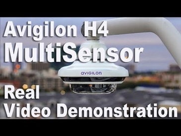 Avigilon H4 MultiSensor Camera Video Demonstration Footage