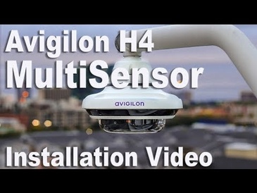 Avigilon H4 MultiSensor Camera Video Installation
