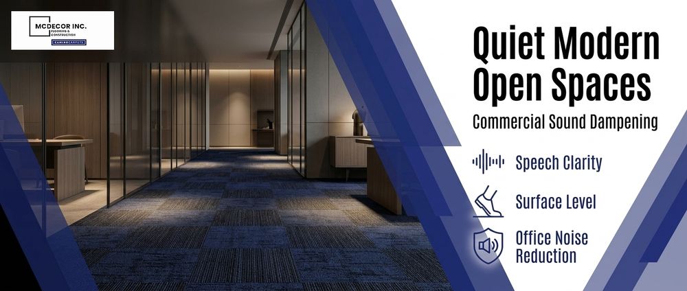 How Acoustic Carpet Tiles Quiet Modern Open Concept Spaces