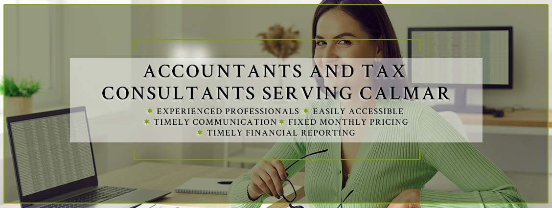 Our Accountants offer Trusted and Professional Accounting, Bookkeeping and Tax Services to clients across Calmar.