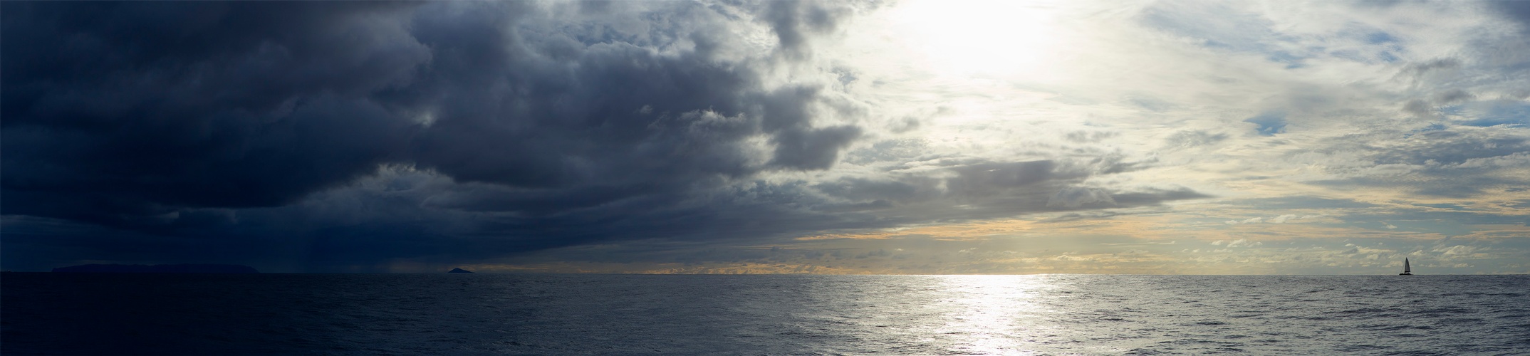 Landscape Photograph of Ocean Under Cloudy Sky by  Farmington Photographer at Mode T Productions