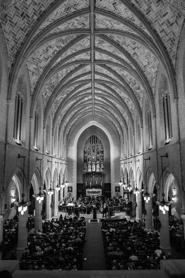 Grayscale Church Photography by Mode T Productions - Photographer Saint Paul