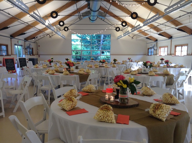 Well Decorated Banquet Wedding Hall by by Christie's Catering - Event Catering Services Tacoma 