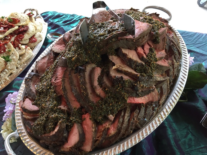 Roast Beef at a wedding catering menu by Christie's Catering - Event Catering Services Seattle 