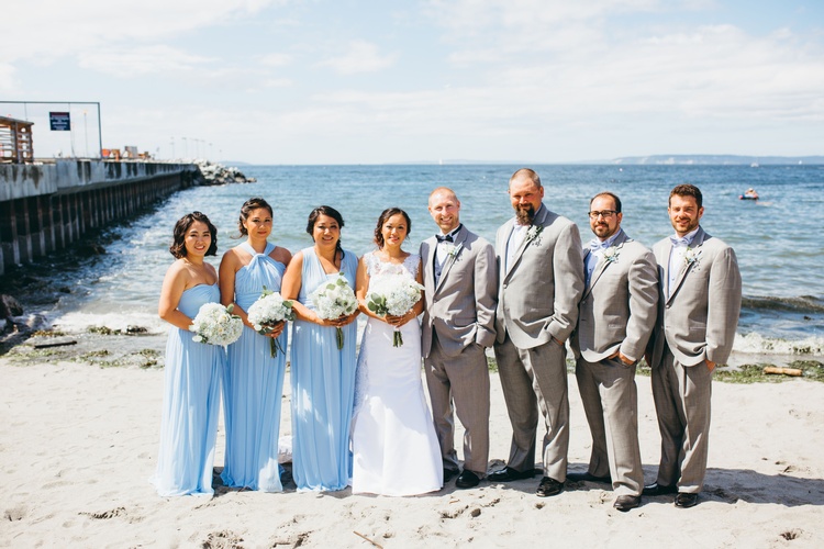 Beach Theme Wedding by Christie's Catering - Wedding Catering Services Tacoma