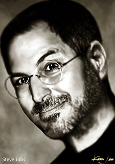 Steve Jobs - Celebrity Portrait at Kim Jews by Celebrity Photographers Santa Fe