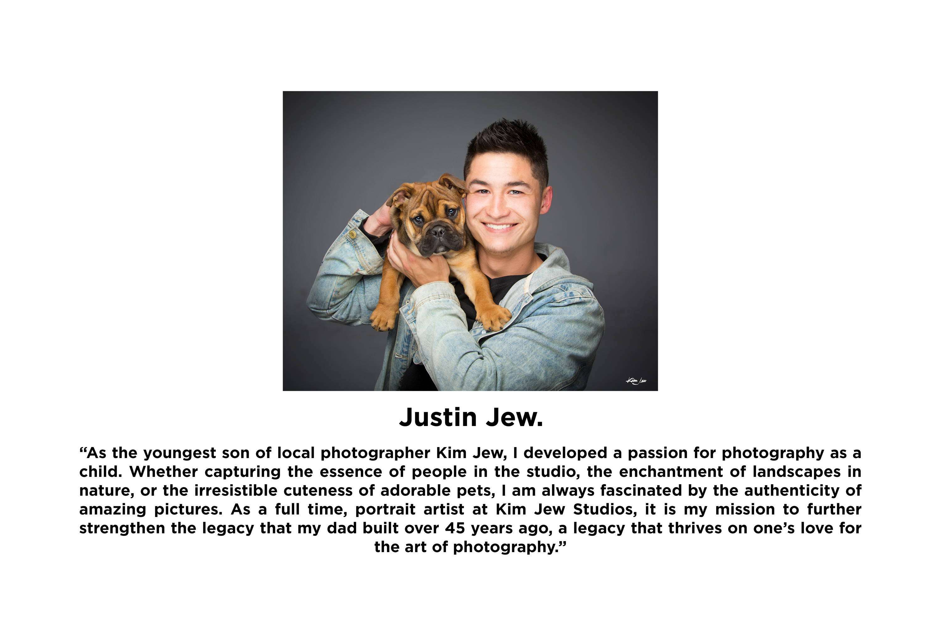 Justin Jew - Portrait Artist at Kim Jew - Photography Studio Albuquerque