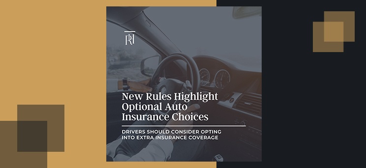 New rules highlight optional auto insurance choices