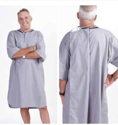 Men's Adapted Night Shirt Cotton - Small