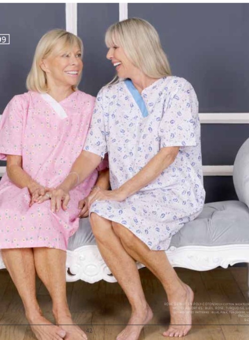 Cotton Nightgowns - 2XL