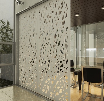 Custom wall partition