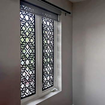 Decorative window screen