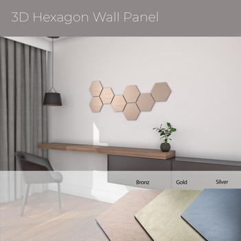 Honeycomb wall art