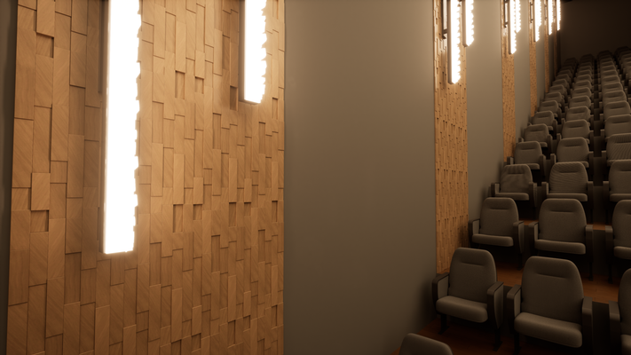 commercial wooden wall panel