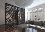Residential privacy screen