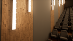 commercial wooden wall panel