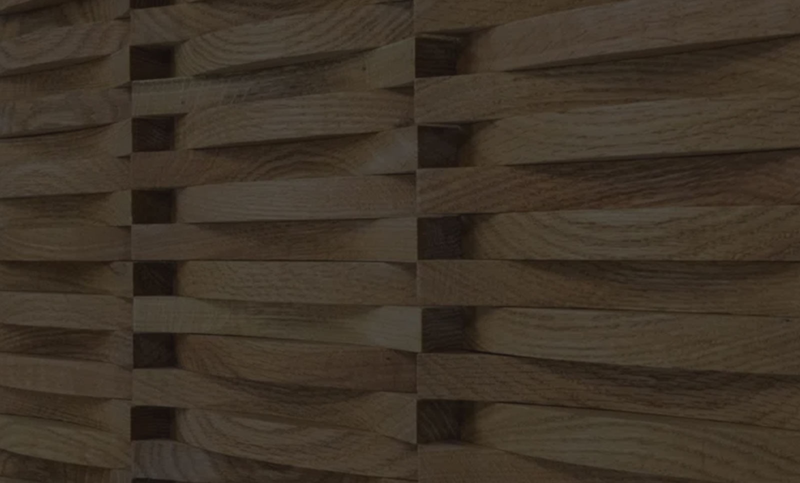 Solid Wood Wavy Panel