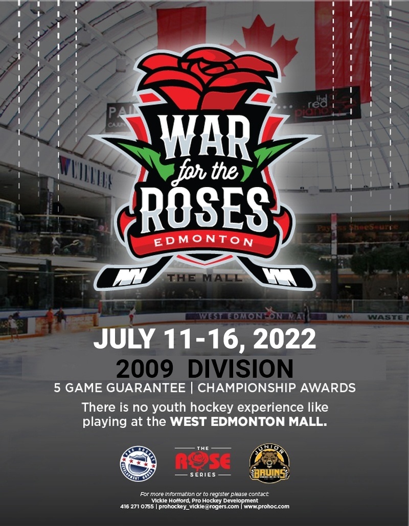 War For The Roses Edmonton - Girls Hockey Tournament Canada
