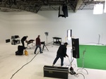 Video Production project in an all white studio by Merlin Productions LLC