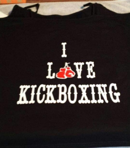 I Love Kickboxing Tshirt by CG Training - Fitness Instructor in Windsor, Essex